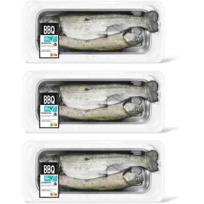 AH BBQ regenboogforel 3-pack