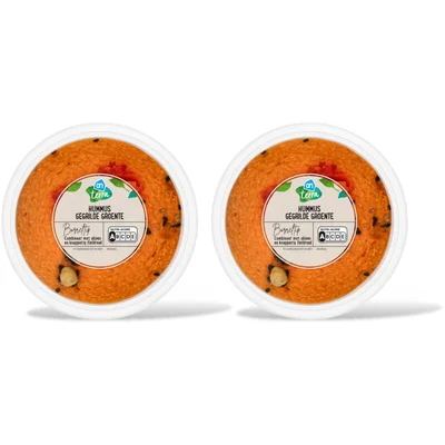 AH Terra Hummus gegrilde groente 2-pack
