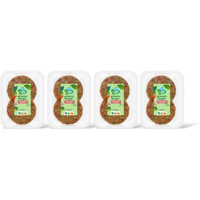 AH Terra Groenteburger broccoli paprika 4-pack