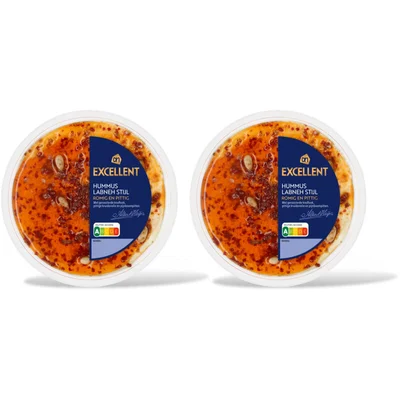 AH Excellent Hummus labneh stijl 2-pack