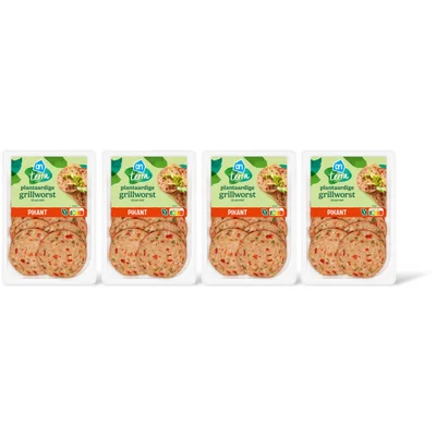 AH Terra Plantaardige grillworst pikant 4-pack