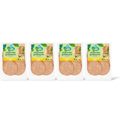 AH Terra Plntaardig grillworst alterntif kaas 4pk