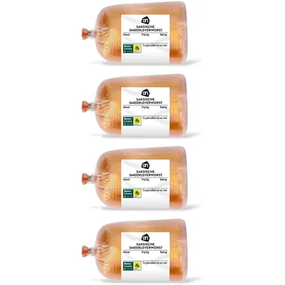 AH Saksische smeerleverworst 4-pack
