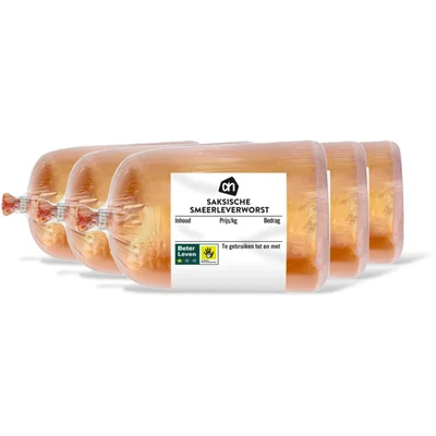 AH Saksische smeerleverworst 5-pack