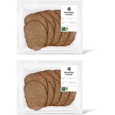 AH Gehaktbal plakjes 2-pack