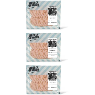 Streeckgenoten Kookworst 3-pack