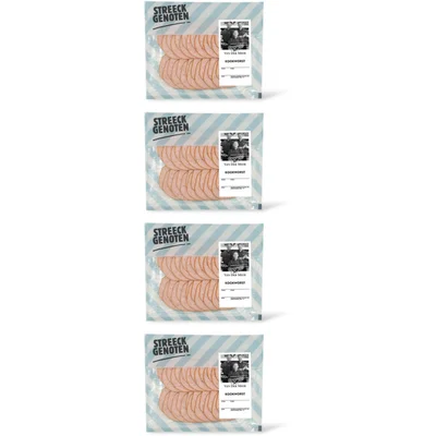 Streeckgenoten Kookworst 4-pack