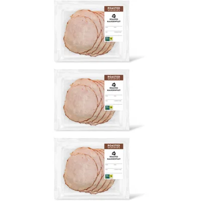 AH Roasted kalkoenfilet 3-pack