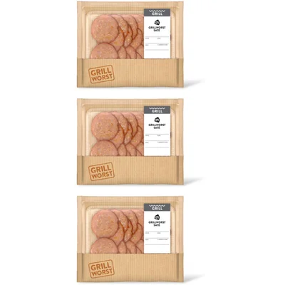 AH Grillworst satÃ© 3-pack