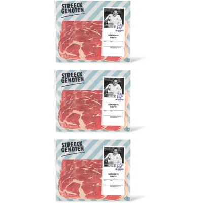Streeckgenoten Gerookte ribeye 3-pack