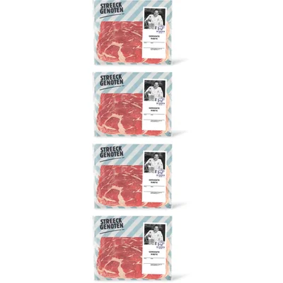 Streeckgenoten Gerookte ribeye 4-pack