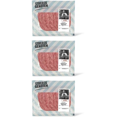 Streeckgenoten Cervelaat speciaal 3-pack
