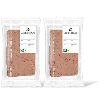 AH Ardenner paté 2-pack