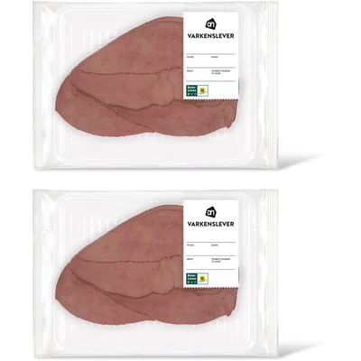 AH Varkenslever 2-pack