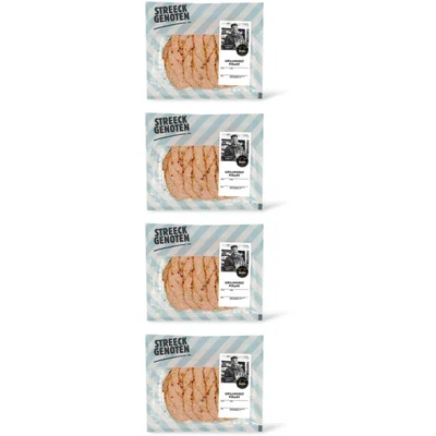 Streeckgenoten Grillworst pikant 4-pack