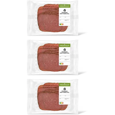 AH Pastrami New York style 3-pack