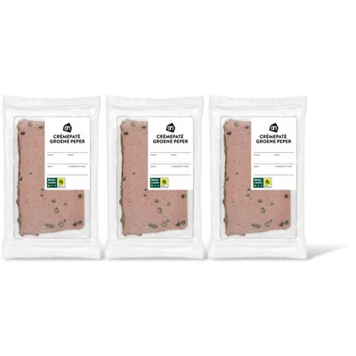 AH Groene peper cremepatÃ© 3-pack