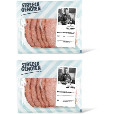 Streeckgenoten Boeren uiengehakt 2-pack