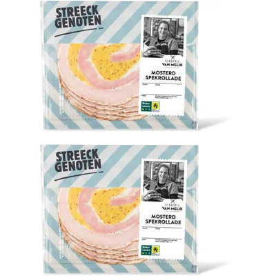 Streeckgenoten Mosterd spekrollade 2-pack