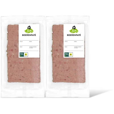 AH Biologisch BoerenpatÃ© 2-pack