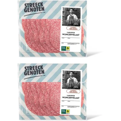 Streeckgenoten Limburgs wijncervelaat 2-pack