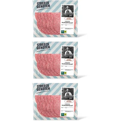 Streeckgenoten Limburgs wijncervelaat 3-pack