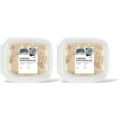 Streeckgenoten Limburgse rundvleessalade 2-pack