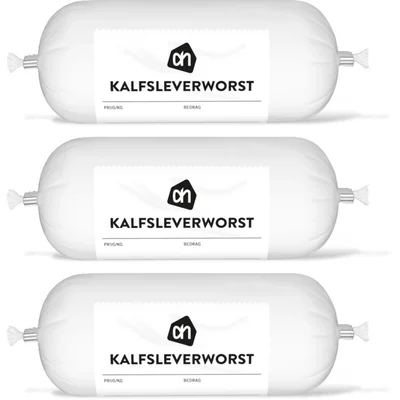 AH Kalfsleverworst 3-pack