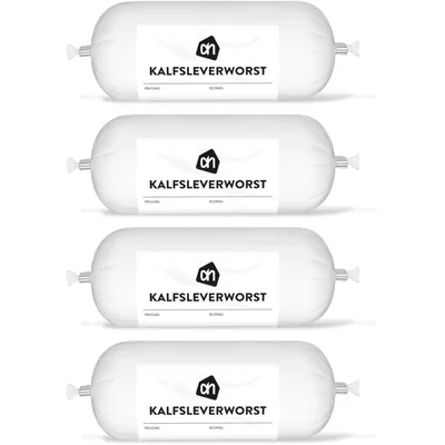 AH Kalfsleverworst 4-pack