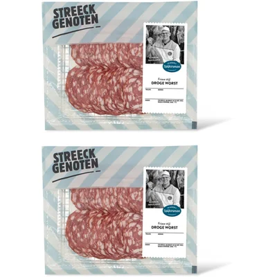 Streeckgenoten Friese droge worst 2-pack