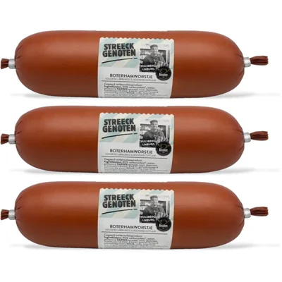 Streeckgenoten Limb boterhamworstje 3-pack