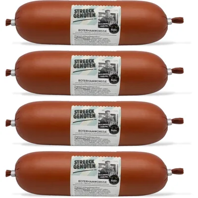 Streeckgenoten Limb boterhamworstje 4-pack