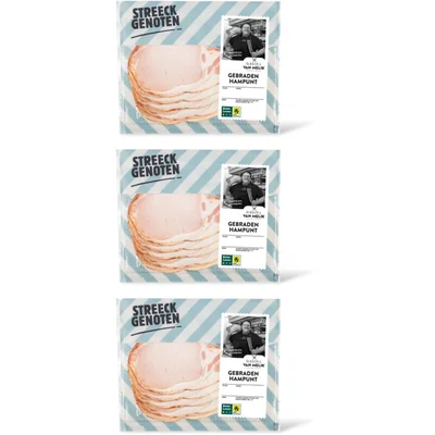 Streeckgenoten Gebraden hampunt 3-pack