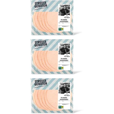 Streeckgenoten Slagers hamworst 3-pack
