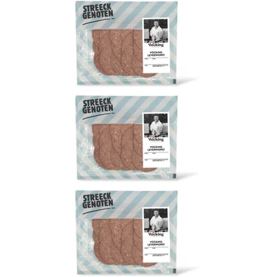 Streeckgenoten Vocking leverworst 3-pack