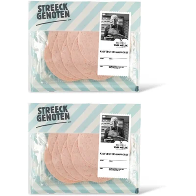 Streeckgenoten Kalfsboterhamworst 2-pack