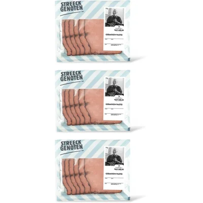 Streeckgenoten Gebakken pastei 3-pack