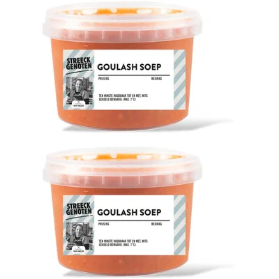 Streeckgenoten Goulashsoep Hongaarse stijl 2-pack
