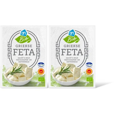 AH Biologisch Griekse feta 2-pack