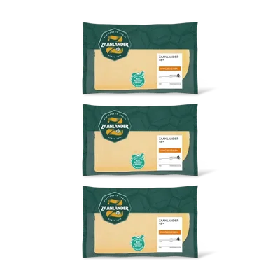 AH Zaanlander Jong 48+ plakken 3 pack
