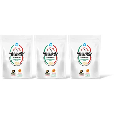 AH Parmigiano reggiano 32+ flakes 3-pack