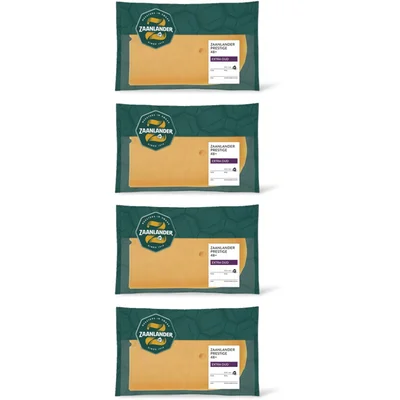 AH Zaanlander Prestige extra oud 48+ plakken 4-pack