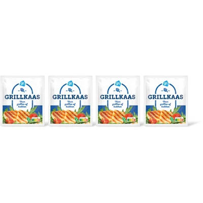 AH Grillkaas voor grillen of bakken 4-pack