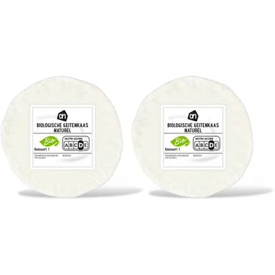 AH Biologisch Geitenkaas naturel 48+ 2-pack