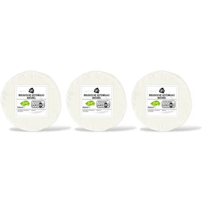 AH Biologisch Geitenkaas naturel 48+ 3-pack
