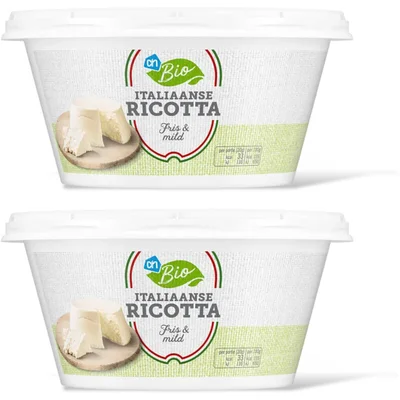 AH Biologisch Ricotta 2-pack