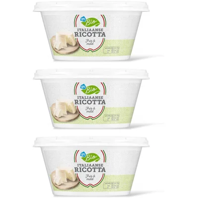 AH Biologisch Ricotta 3-pack