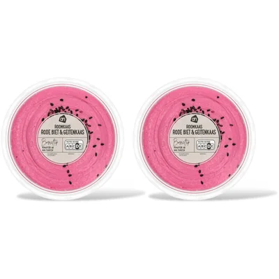 AH Roomkaas rode biet & geitenkaas 2-pack
