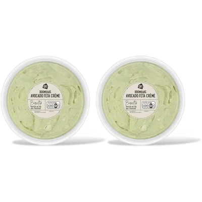 AH Roomkaas avocado feta crÃ¨me 2-pack