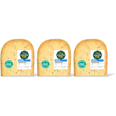 AH Zaanlander Belegen komijn 48+ stuk 3-pack